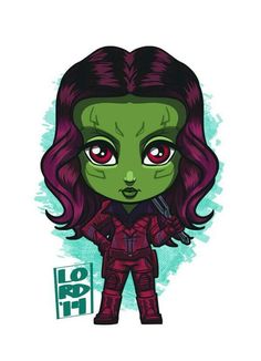 Gamora Marvel Fan Art, Graffiti Characters, Cookie Ideas