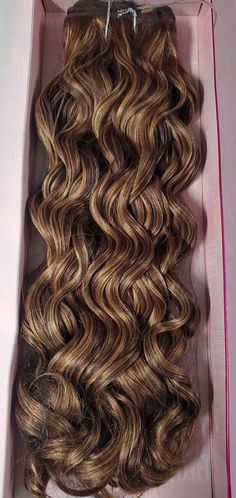 100% remi human hair weave tangle-free; Divine wave; weft; sew-in; curly; for women; mixed colors. Hair Extensions Curly, 90’s Hairstyles, Curly Hair Extensions, Remy Human Hair Extensions, Hair Quality, Sew In, Goddess Braids, Hair Weave, Mixed Colors