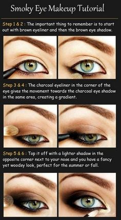 Smokey Eyes Tutorial, Smokey Eye Makeup Steps, Smoky Eye Makeup Tutorial, Maquillage Yeux Cut Crease, Makeup Tip, Smokey Eye Tutorial, Smokey Eye Makeup Tutorial