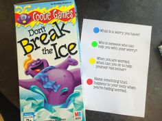 Ms. Sepp's Counselor Corner: Don't Break the Ice with Worries Play Therapy Interventions, Therapeutic Games, School Based Therapy, Play Therapy Activities, Adolescent Therapy, Play Therapy Techniques, Child Life Specialist, Counseling Kids