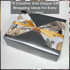 Looking for creative and unique gift wrapping ideas for every occasion? Check out these 10 amazing ways to make your presents stand out! From DIY techniques to fun and festive designs, these ideas are sure to impress. Make your gift-giving extra special with these unique wrapping ideas. Wrapping Techniques, Gift Wrapping Techniques, Creative Gift Wrapping, Beautiful Gift Wrapping