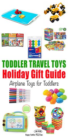 the holiday gift guide includes toys for toddlers