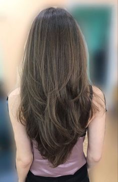 Layered V Cut Hair, Layers For Long Hair, Hairstyling Tools, V Cut Hair, V Shaped Haircut, V Shape Hair, V Hair, Haircut 2024, Haircuts For Long Hair With Layers