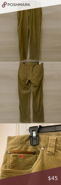 Remington Arms & Co. 1816 Tan Corduroy Pants, 36 X 34, Great Condition! Tan Corduroy Pants, Craft Materials, Corduroy Pants, The Field, Hand Forged, The Modern, Conditioner, Closet