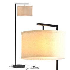 The montage modern LED floor lamp defines the classic contemporary style with its elegant finish and clean lines. Its neat design easily fits in with 90% of decor styles from mid-century modern to traditional or classical decor; a perfect addition to your home or office! Brightech 60-in Antique Brass Multi-head Floor Lamp | FG-660L-EAE3 Classical Decor, Floor Lamp For Living Room, Hanging Lamp Shade, Arched Floor Lamp, Lamp For Living Room, Led Floor, Floor Standing Lamps, Overhead Lighting, Room Lighting