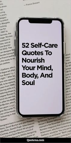 52 Self-Care Quotes to Nourish Your Mind, Body, and Soul