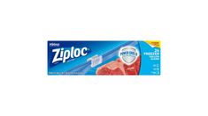 a box of ziploc wipes on a white background