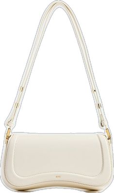 Chic White Double Flap Shoulder Bag, Everyday Flap Shoulder Bag With Snap Closure, Chic White Saddle Bag With Adjustable Strap, Trendy White Shoulder Bag With Metal Hardware, Trendy Everyday Shoulder Bag With Turn-lock Closure, White Shoulder Bag With Metal Hardware, Daily Use Flap Bag With Turn-lock Closure, Trendy Shoulder Bag With Turn-lock Closure For Everyday, Gold-tone Hardware Flap Shoulder Bag