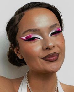 Unconventional Makeup, Catwalk Makeup, Cute Eye Makeup, Dramatic Eye Makeup, Brown Skin Makeup, Eye Makeup Pictures