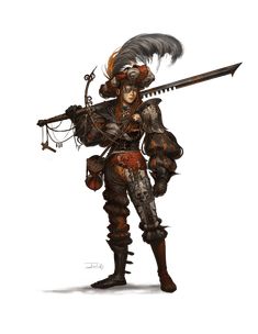 Female Landsknechts | Wargames Atlantic Roleplay Characters, Female Knight, 다크 판타지, Dungeons And Dragons Homebrew, Fantasy Armor