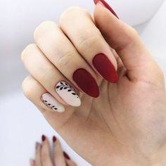 Red Nail Designs, Nail Swag, Nail Polishes, Nail Trends, Trendy Nails, Nail Art Design, Winter Nails