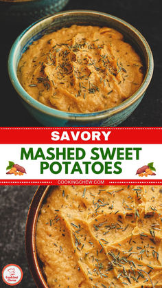 Savory mashed sweet potatoes recipe for Christmas dinner Christmas Dinner Sweet Potatoes, Roasted Mashed Sweet Potatoes, Mashed Sweet Potatoes Easy, Sweet Mashed Potato Recipes, Christmas Sweet Potatoes, Sweet Potato Christmas Recipes, Mashed Sweet Potato Recipes Healthy, Christmas Sweet Potato Recipes, Instapot Sweet Potatoes