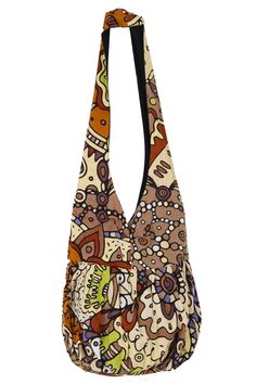 "Our Sunshine Joy zippered top hobo bags are perfect for the person on the go. Great for trips to the beach, camping, festival-going, picnics, and more * These high quality totes feature a nice sturdy YKK zipper and two secret pockets on the inside of the bag. * Hobo bag measures approximately 16\"W x 16\"H with a fixed 20\" strap drop. PLEASE NOTE: Our bags are handmade so exact measurements vary from bag to bag. * 100% cotton * Made in India. * Modern Artists, Old School Production. Sunshine J Camping Festival, Hobo Shoulder Bag, Hobo Bags, Beach Camping, Modern Artists, Ykk Zipper, Zipper Top, Tie Dye T Shirts, Tie Dyed