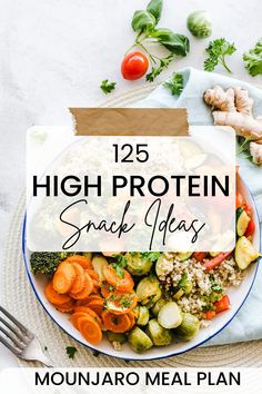 Mounjaro Meal Plan High Protein Snacks. Ozempic Meal Plan High Protein Foods. Wegovy High Protein Ozempic Eating Plan, Mounjaro Meal Prep, 130 G Protein Meal Plan, Mounjaro Diet Plan, Meals On Mounjaro, Mounjaro Meal Ideas, Ozempic Meal Plan Ideas, Ozempic Diet Plan, Semiglutide Meal Plans