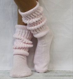 Pilates Gym, Slouch Socks, Pink Aura, Pink Socks, Everything Pink, 가을 패션, Pink Princess