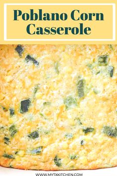 a casserole with broccoli and cheese on top