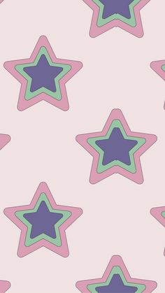 a pattern with stars on a pink background