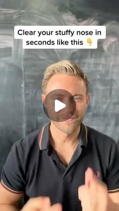 James Moore on Instagram: "UNBLOCK your stuffy nose with this massage technique! It increases circulation to the sinus area allowing for pressure and sinus relief! FOLLOW to be well! 

#viral 

Thanks to @amycrain for this opening clip"