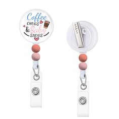 PRICES MAY VARY. [Heavy Duty Badge Reels]: These retractable badge reels are made of high-quality materials, lightweight and smooth surface . The 360-degree swivel alligator clip can be firmly attached to your pockets and backpacks, ensuring your ID badge holder is always safe. [Stylish Funny Badge Clips]: These cute retractable badge reels for nurses are not just badge reels, but also pretty brooches. The Funny designs of nurse's daily, along with the colorful beads, make your ID badge reel ful Coffee Nurse, Teachers Office, Teacher Office, Nursing Teacher, Retractable Id Badge Holder, School Supply Labels, Retractable Badge Holder, Id Badge Reels, Nursing Student