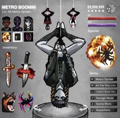 an info sheet for the game metro boom