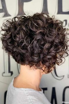 Curly Bob Hairstyles For Thinning Hair, Hairstyles 2023 Trends Short Curly, Aline Curly Haircut, Funky Curly Short Hair, Curly Hairstyles For Short Natural Hair, Curly Hairstyles Bob Natural Curls, 2023 Short Curly Hair Styles, Permed Hair Styles For Women Over 50, Short Curly Hairstyles For Women Pixie