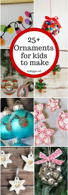 25 ornaments for kids to make