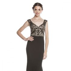 The Luxurious, Flowing Length Of This Dress Exudes An Aura Of Elegance And Grace, Making It The Epitome Of Red-Carpet-Worthy Style. The V-Neckline Adds A Touch Of Allure And Highlights Your Dcolletage With A Sense Of Timeless Beauty. Length: Long Color: Black Neckline: V-Neck Silhouette: Sheath Sleeve: Sleeveless Back: Zipper Embellishments: Rhinestones, Beads Occasion: Romantic Date/Evening/Dinner, Wedding/Bridesmaid, Graduation, Fashion Show, Visiting Theater/Museum/Restaurant, Banquet, Photo Black Embellished Sleeveless Evening Dress, Black Embellished Sleeveless Dress, Museum Restaurant, Graduation Fashion, Evening Dinner, Romantic Date, Glamorous Dresses, Dinner Wedding, Plus Size Prom Dresses