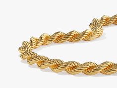 Give your personal style an extra zing with this bold, statement-making bracelet. A luxurious and timeless addition to any bracelet collection, its rich color and sleek design makes it a worthy investment. • Material: 14k Solid Gold (Stamped 14K for authenticity) • Color Options: Yellow Gold • Chain Style: Rope Chain • Chain Width: 4.50 mm • Clasp Type: lobster clasp • Available Lengths: 5", 5.5", 6", 6.5", 7", 7.5", 8" For custom lengths feel free to contact us. We can make this bracelet in any Classic Rope Chain Bracelet, Elegant Bracelets With Link Rope Chain, Elegant Bracelets With Rope Chain And Link Shape, Elegant Bracelets With Rope Chain Link, Elegant Rope Chain Link Bracelets, Classic Gold Bracelet With Rope Chain, Classic Gold Rope Chain Bracelet, Classic Rope Chain Bracelets For Formal Occasions, Classic Formal Rope Chain Bracelets