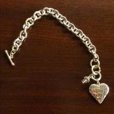 Guess Bracelet! Never Worn. Great Condition. Nickel-free Elegant Charm Bracelet For Friendship, Elegant Nickel-free Charm Bracelet For Mother's Day, Elegant Metal Charm Bracelet For Mother's Day, Guess Bracelet, Guess Jewelry, Dream Jewelry, Dream Wardrobe, Womens Jewelry Bracelets, Period