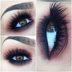 Long Thick Eyelashes, Eyeliner Tips, Best Eyeliner, Thicker Eyelashes, Pigment Eyeshadow, Makeup Eyelashes, Fall Makeup, Olivia Palermo