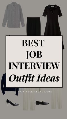 Find the most effortless and professional job interview outfit ideas + useful style tips on what to wear to a job interview in this article. Work interview outfit inspo. Young professional outfit aesthetic. Best interview outfits for women. Stylish work outfit inspo. Business Professional Interview Outfit Woman, Formal Interview Outfit Woman Classy, Interview Outfit Black Pants, Executive Interview Outfit Women, Interview Outfit Over 50 For Women, What To Wear For Interview Woman, Woman Interview Outfit, Professional Job Interview Outfit