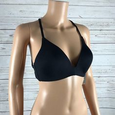 Vince Camuto "Like Your Favorite Bra" Riviera Molded Bikini Top Nwt M The Molded Design Of Vince Camuto's Bikini Top Gives This Sleek Piece A Little Extra Structure. Wire At The Sides Offers Even More Support, Too. Wide V-Neckline Nylon/Spandex; Lining: Polyester/Spandex;Cups:Polyuret Hook-And-Loop Closure At Back; Over-The-Shoulder Straps Double At Back With Strap At Back Neck Non-Removable Soft Cups With Wire At Sides For Support