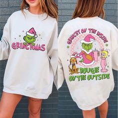 Pink Christmas Png, Stink Stank Stunk, Hate Christmas, Pink Santa, Merry Christmas Png, Grinch Christmas, Png Christmas, Christmas Png, Dog Shirt