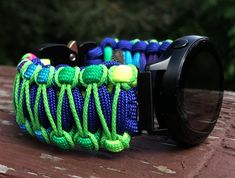 "Handcrafted with 100% Nylon Paracord \"MADE IN USA\". Our Products include: ➖Custom handcrafted watch bands according to you. No matter how small or big your wrist size, we will craft your perfect fitting band (wrist size picture measurement required). ➖Variety of styles to choose from. You may order your band \"As pictured\", or feel free to request changes. If you don't see your favorite style in our page or watch category yet, please contact us and we can discuss your options. ➖Variety of bu Handmade Green Watch Bands For Everyday Use, Handmade Adjustable Green Watch Bands, Active 2 Watch, Paracord Strap, Paracord Watch, Handmade Watch Bands, 550 Cord, Veteran Owned Business, Apple Watch Accessories