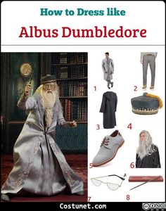 an image of how to dress like albus dumbledore