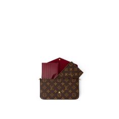 LOUIS VUITTON® - Félicie Pochette - Monogram Fuchsia Luxury Monogram Canvas Bag With Card Slots, Elegant Bags In Monogram Canvas With Card Slots, Elegant Monogram Canvas Bag With Card Slots, Elegant Monogram Canvas Bags With Card Slots, Louis Vuitton Felicie Pochette, Chain Purse, Pink Monogram, Swag Bag, Louis Vuitton Pochette