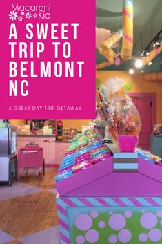 a sweet trip to belmont, nc with macaroni and cheese in the background