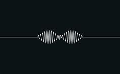 an audio wave is shown in the middle of a black background with white lines on it