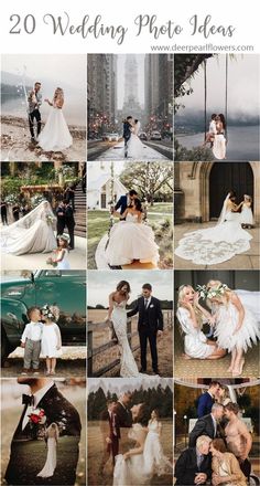 20 wedding photo ideas that are perfect for the bride and groom to take pictures together