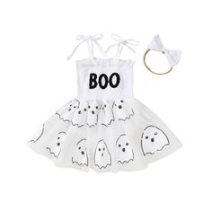 PRICES MAY VARY. MATERIAL: Cotton linen romper with tulle tutu, soft and comfortable muslin baby girl halloween outfits, cute and boutique ghost baby girl outfit , halloween costume for baby girls DESIGN: Cute ghost pumpkin babe romper, sleeveless spaghetti strap halter tank romper smocked dress, Boo embriodered, sparkle glitter sequin ghost onesie, cute bubble romper for baby girls, layered ruffle tulle tutu dress, halloween baby girl dress, white newborn infant girl halloween ghost outfit OCCA Ghost Infant Costume, Newborn Ghost Costume, First Halloween Onesie, Newborn Halloween Outfits, Baby Girl Halloween Outfit, Baby Halloween Pajamas, Pretend Play Costumes, Tulle Tutu Dress, Halloween Romper