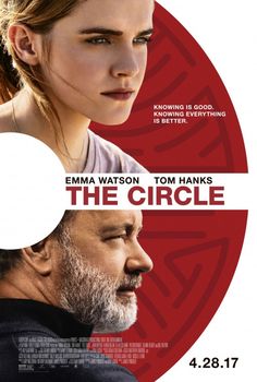 the circle movie poster with an older man and young woman looking at each other in opposite directions