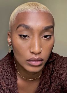 Black Women Shaved Head, Buzzed Hair Women, Pixie Braids, Best Hair Dye, Buzzed Hair