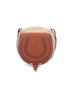 100% lamb leather Chic Saddle Bag With Leather Trim And Top Handle, Chic Saddle Bag With Top Handle And Leather Trim, Chic Calf Leather Shoulder Bag With Leather Trim, White Shoulder Bags, Chloe Shoulder Bag, Feminine Chic, French Chic, Chloe Marcie, Chloe Bag