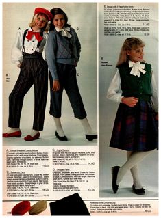 80s Fashion Kids, Argyle Sweaters, Shifting Board, 80s Clothes, Sweaters Cropped, Fashion Timeline, Princess Fairytale, 80s Clothing, 80s Girl