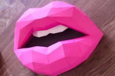 3D paper lips wall art are trendy right now and will make a perfect decor for your dressing room, salon, makeup studio or even your home. It also makes for a perfect gift to your girlfriend that loves makeup, a makeup artist, a dentist, a lip artist or anyone really ...because EVERYONE HAS LIPS. This listing is for just ONE lips Your paper lips can be fully customised to suit your color and any other add-ons.  Lips come assembled and ready to hang. If you want a text/ name personalisation on you Paper Lips, Lips Wall Art, Art Studio Decor, Makeup Studio Decor, Makeup Wall Art, Art Lips, Makeup Artist Gifts, Make Up Studio, Lip Art Makeup