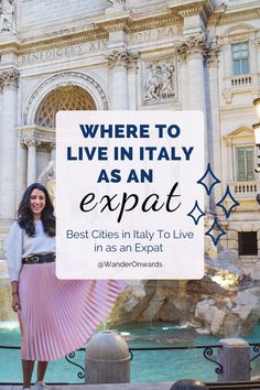 Expat Life Abroad: Best Cities to Live in Italy as an Expat Jobs In Italy, Amazing Places To Travel, Live In Italy