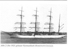 an old black and white photo of a ship