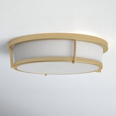 a ceiling light that is on the wall