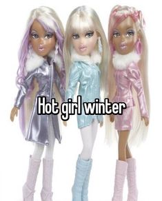 Barbie Winter Aesthetic, Winter Bratz Aesthetic, Winter Bratz, Mcbling Christmas, Mcbling Winter, Winter Barbie, Mcbling Whispers, Russian Winter, Winter Princess