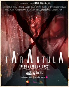 the poster for tarantula